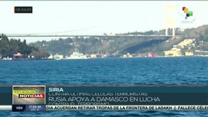 Скачать видео: Siria y Rusia refuerzan operaciones militares contra terroristas