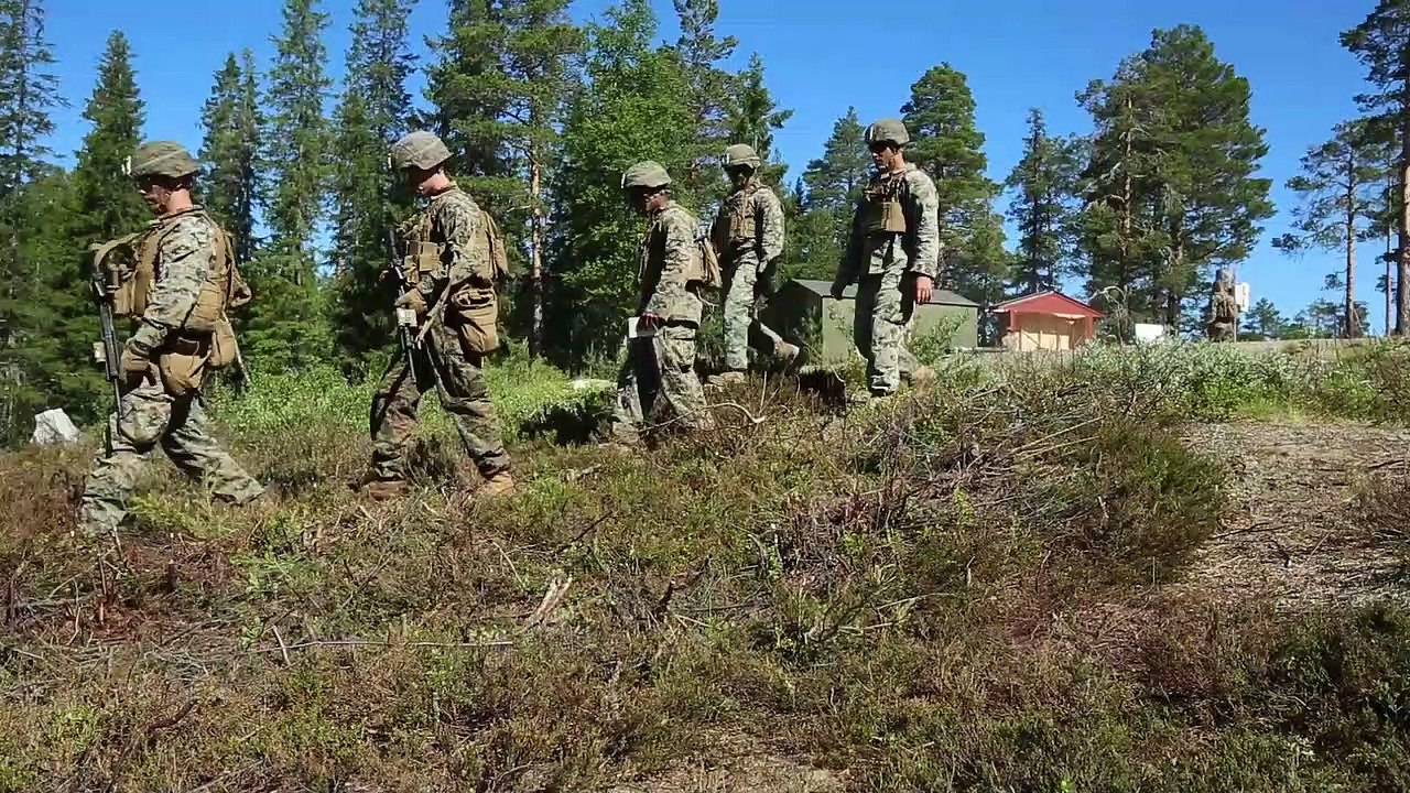 U.S. Marines • Fireteam Defense Range • Norway, June 19, 2020