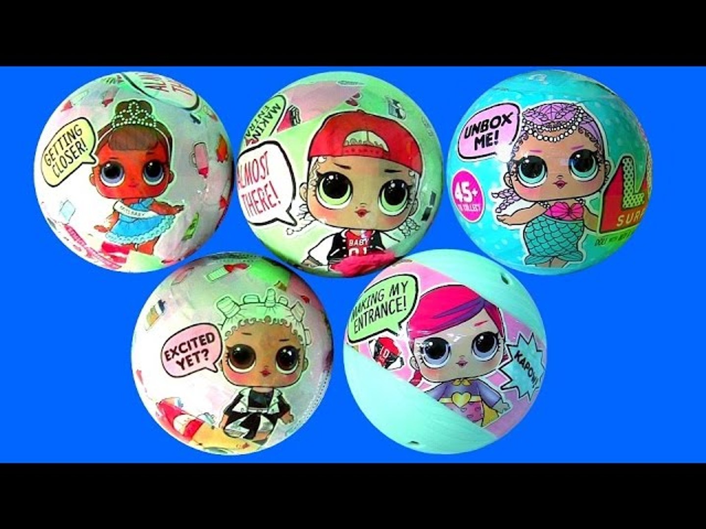 Color Changing LOL Dolls Mermaids Wave 2 L.O.L. Surprise Dolls Series 2 by FUNTOYS COLLECTOR