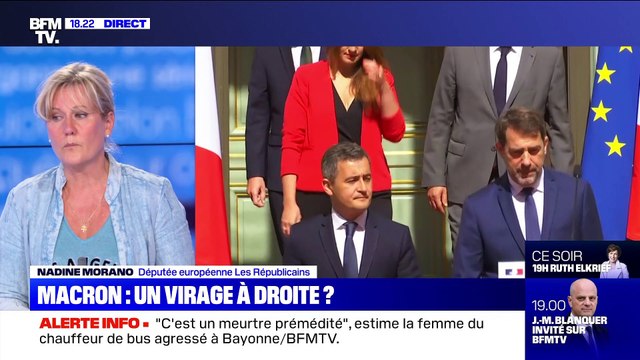 Story 6 : Comme Emmanuel Macron n'a personne en vivier politique, il faut bien qu'il aille piocher chez nous , Nadine Morano - 07/07