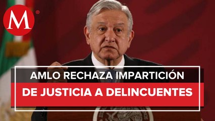 AMLO apoya reforma del sistema de justicia ante mal de "puerta giratoria"