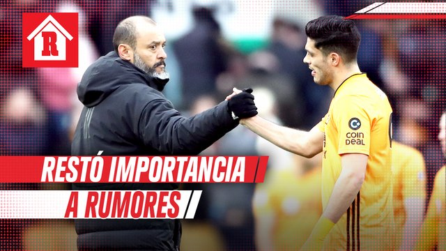 Técnico del Wolves restó importancia a rumores sobre el futuro de Raúl Jiménez