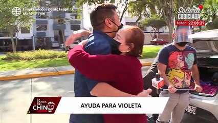 Télécharger la video: La Banda del Chino: Violeta Ferreyros tuvó conmovedor encuentro con Aldo Miyashiro