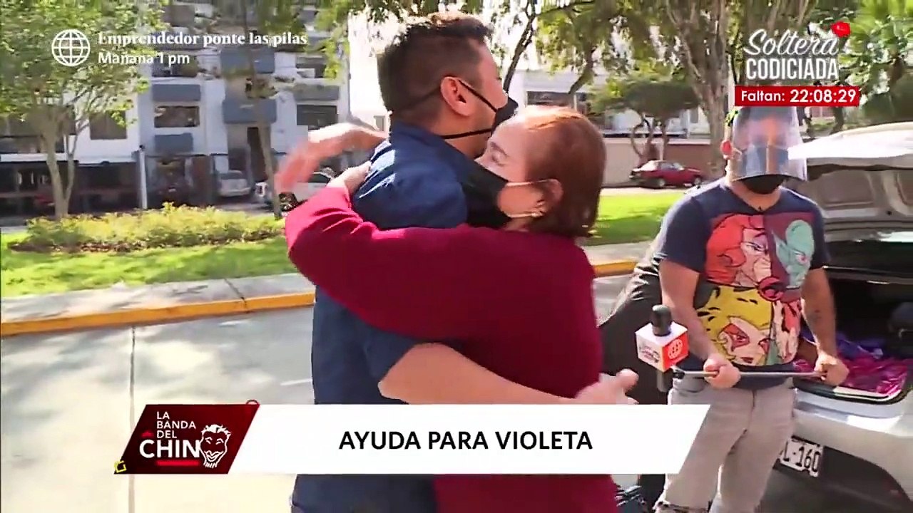 La Banda del Chino: Violeta Ferreyros tuvó conmovedor encuentro con Aldo Miyashiro