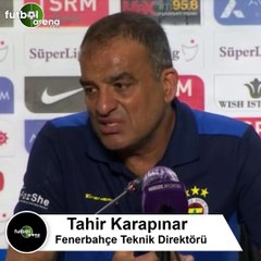 Tahir Karapınar: "Buradan galibiyetle dönseydik çok avantajlı bir skor olacaktı"
