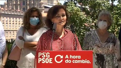 Carmen Calvo: “Ayer hubo una misa funeral, pero la ceremonia de Estado es el día 16”