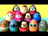 Disney Easter Eggs Surprise Toys for Kids Stitch Lady Tramp Woody Jessie Nemo Dory by Funtoys