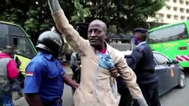 Tear gas and arrests as Kenyans protest brutality