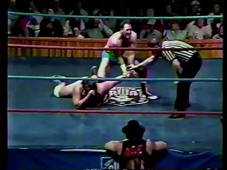 Greg Gagne vs Adrian Adonis AWA 1/15/1988 Minot, ND