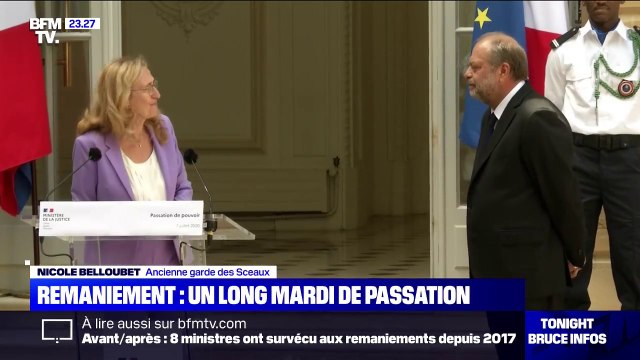 Discours, remerciements et parfois des larmes... Les passations de pouvoir se sont succédés ce mardi