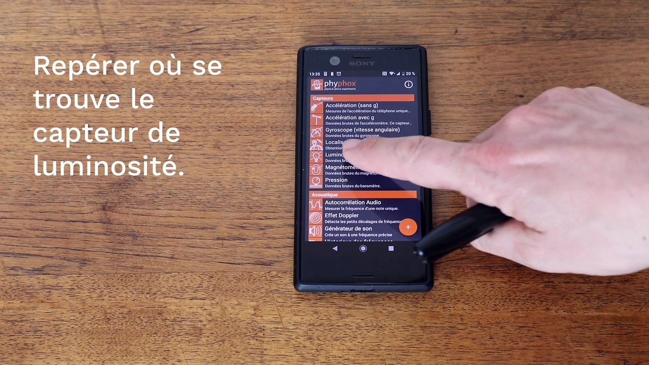 Activité expérimentale avec un smartphone - Tester la loi de Beer-Lambert