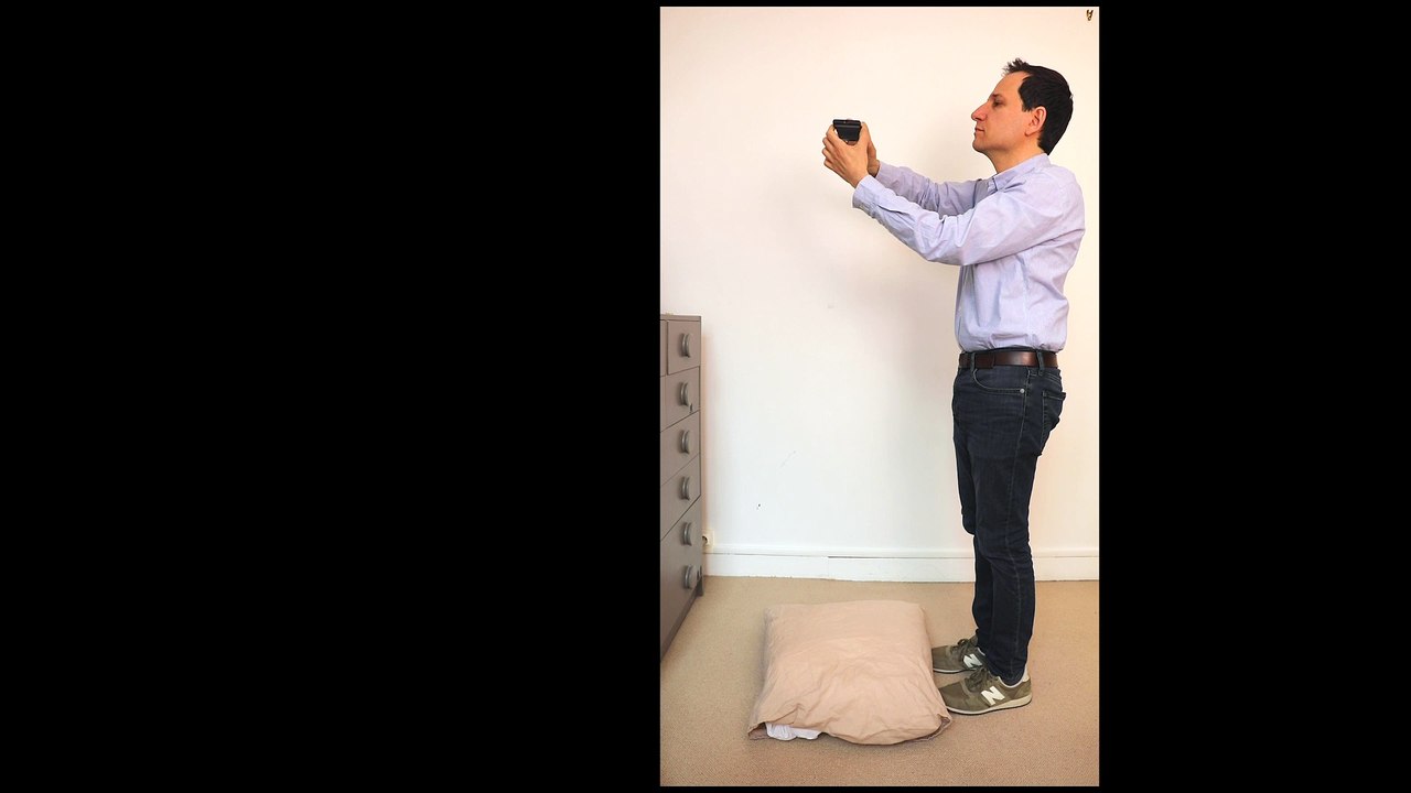 Activité expérimentale avec un smartphone - Mesure de l’accélération lors d’une chute