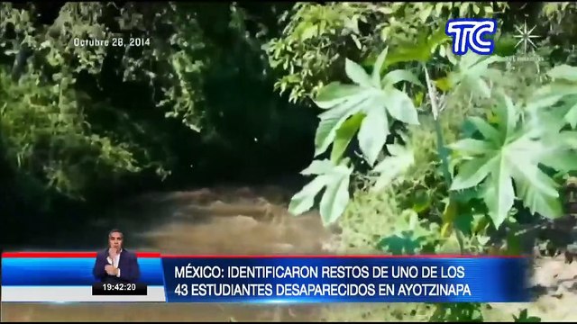 Resumen internacional: en México identificaron restos de unos de los 43 estudiantes de Ayotzinapa