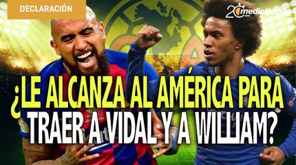 ¿América podría traer a Vidal y a William?