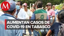 En Tabasco, ocho municipios presentan mayor intensidad de contagios por covid-19: Ssa