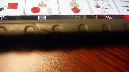 Using Proloquo2go to discuss handling anger