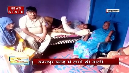 कानपुर मुठभेड़ में घायल हुए सिपाही अजय कश्यप ने खूनी रात की दास्तान बयां की