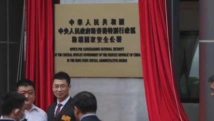 China abre una oficina para la seguridad nacional en Hong Kong
