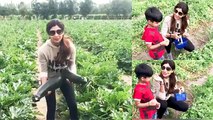 Shilpa Shetty Turns Vegetarian, Visits Farm With Son