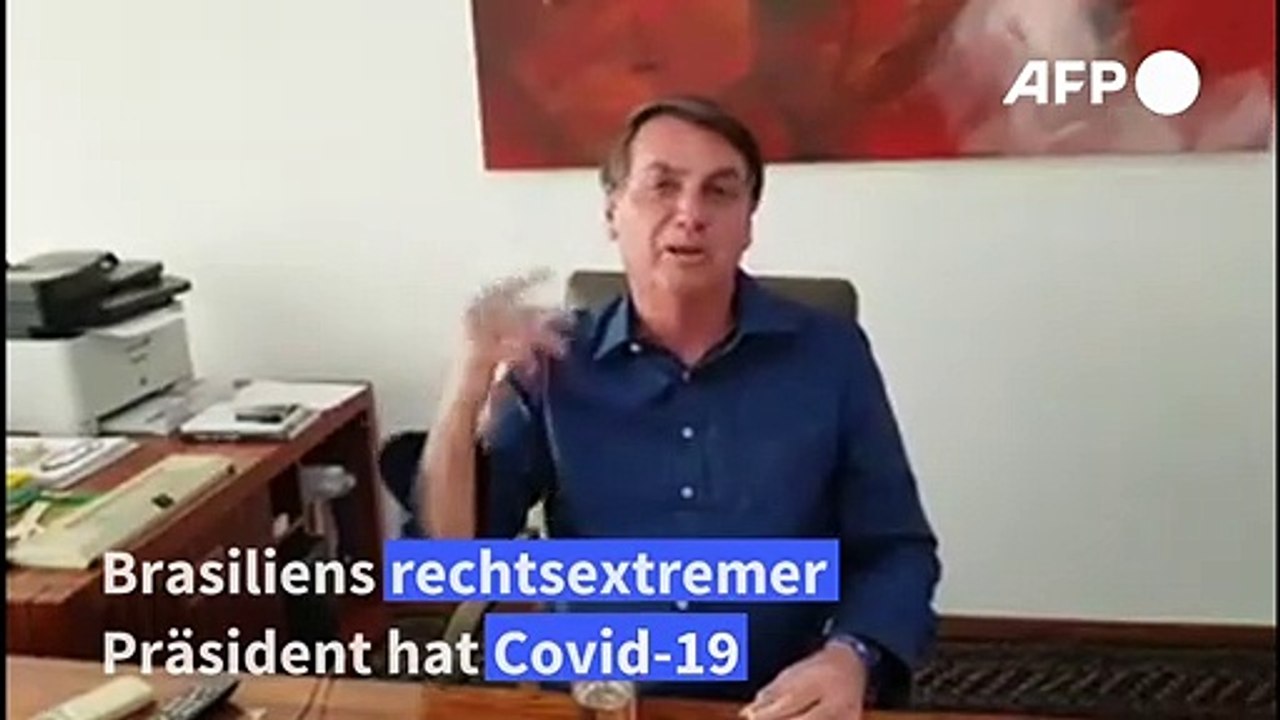 Corona-Patient Bolsonaro schwört auf Hydoxychloroquin