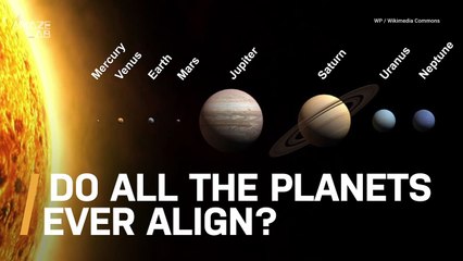 Do Our Solar System's Planets Ever Perfectly Line Up?