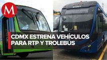 Transporte público de CdMx se renovará: compran unidades de RTP y Trolebús