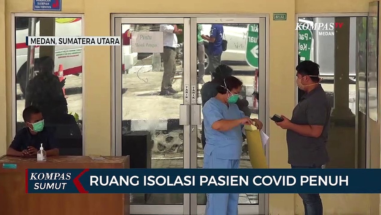 Mengagetkan!!! Ruang Isolasi Pasien Covid-19 di Medan Penuh