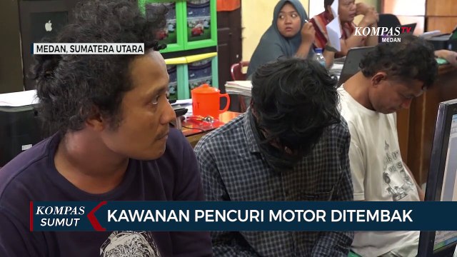 Ini Kawanan Pencuri Motor Di Medan yang Ditembak Polisi
