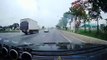 Truck Driver Causes Double Crash On Highway
