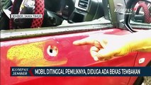 Mobil Misterius Ditinggal Pemiliknya, Kaca Pecah dan Ada Bekas Tembakan