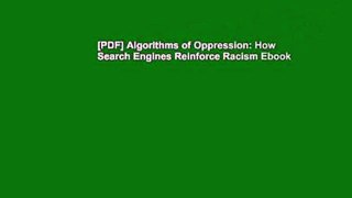 [PDF] Algorithms of Oppression: How Search Engines Reinforce Racism Ebook