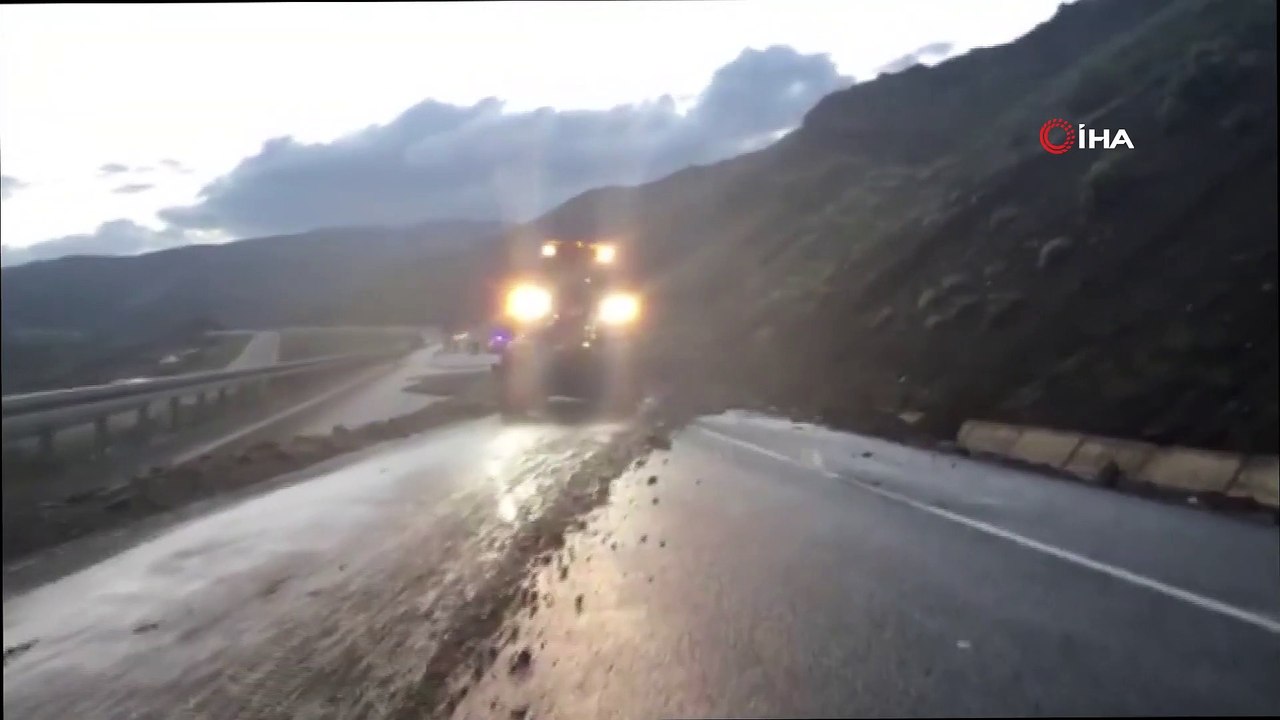 Erzincan’da Sağanak Heyelana Neden Oldu