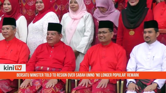 Bersatu minister told to resign after calling Sabah Umno 'unpopular'