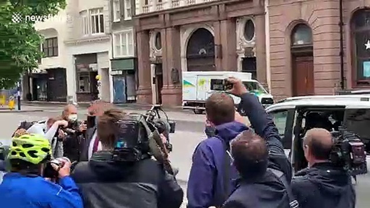 Hollywood actor Johnny Depp arrives in London court on day two of defamation case against The Sun newspaper