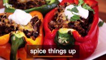 Leftover Ground Beef? Try These Yummy Taco Stuffed Peppers