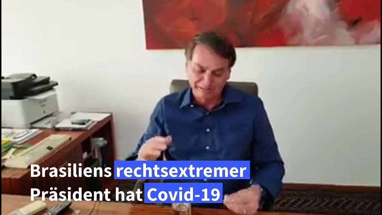 Corona-Patient Bolsonaro schwört auf Hydoxychloroquin