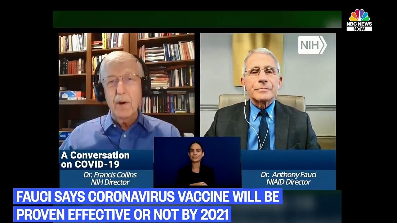 Anthony Fauci Says Coronavirus Vaccine Will Be Proven Effective Or Not By 2021 - NBC News NOW