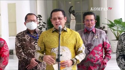 Bertemu Ketua MPR, Jokowi Bahas RUU HIP