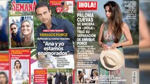 Paloma Cuevas y Enrique Ponce fijan posiciones a golpe de portadas