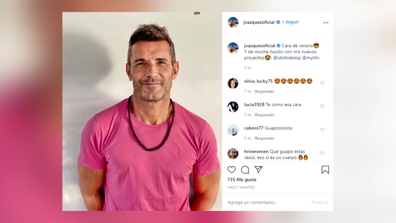 Jesús Vázquez sustituye a Toñi Moreno al frente de "Mujeres, hombres y viceversa"