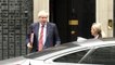 Boris Johnson departs Downing Street