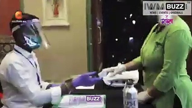 Sehban Azim gives set tour of Tujhse Hai Raabta post lockdown precaution