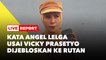LIVE REPORT: Kata Angel Lelga usai Vicky Prasetyo Dijebloskan ke Rutan Salemba