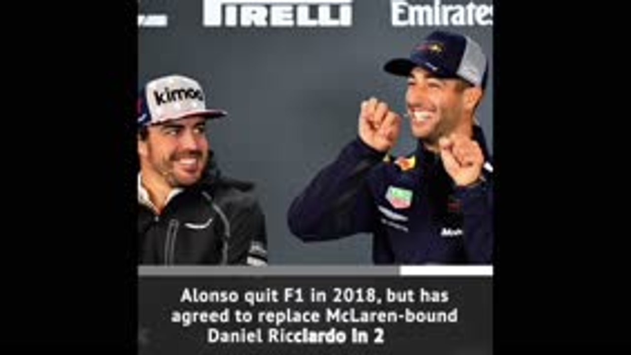 Breaking News - Alonso to return to Formula 1