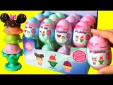 DISNEY D-LECTABLES Easter EGGS SURPRISE TOYS 2017 Mystery Ice Cream Disney Toy Review by FUNTOYS