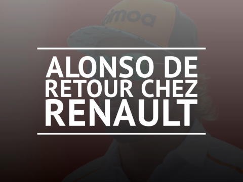 Formule 1 - Alonso fait son retour chez Renault