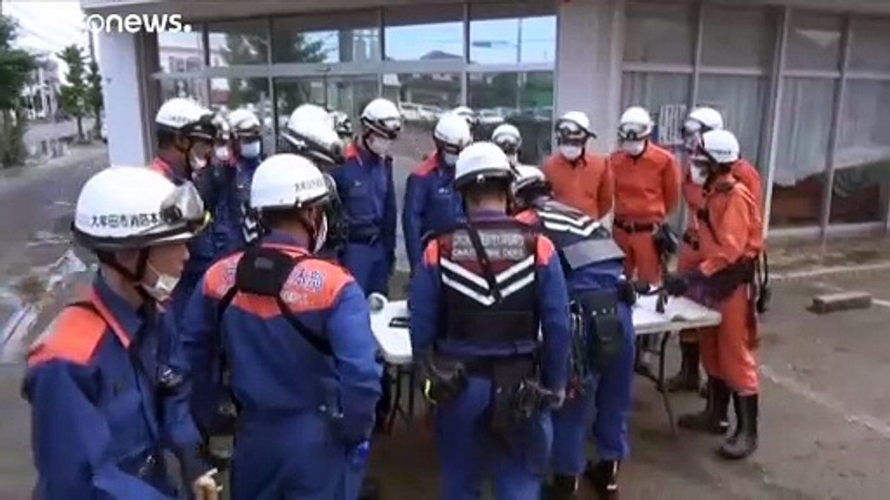 Land unter in Japan: mehr als 50 Tote nach Regenfällen