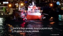 276 Göçmen Kargo Gemisinde Yakalandı