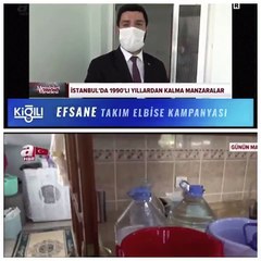 A Haber'in su kesintisi haberi; sular akmıyor ama çamaşır makinası çalışıyor