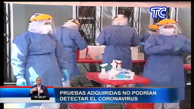 Pruebas adquiridas no podrían detectar el coronavirus